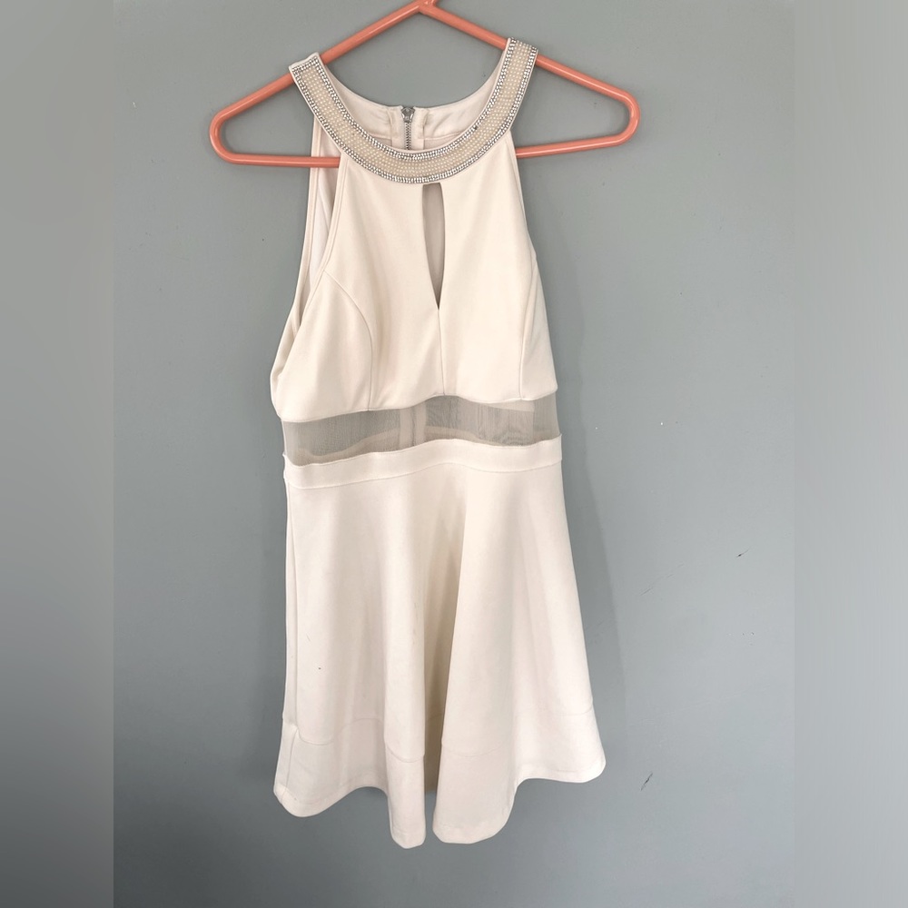 Women’s XL white dress for bachelorette party bridal shower rehearsal dinner